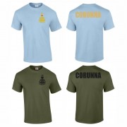 4th Regiment RA 3/29 (Corunna) Battery Cotton Teeshirt